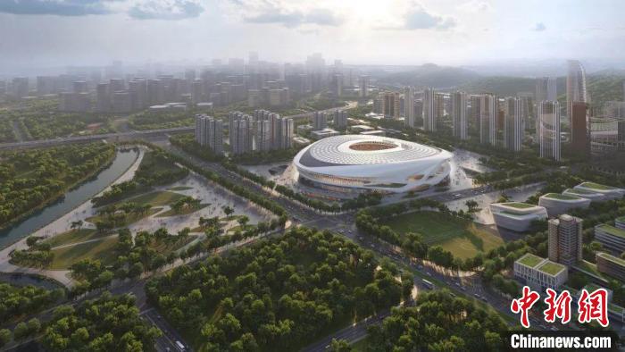 广州足球公园全面动工：以南越王龙凤纹重环玉