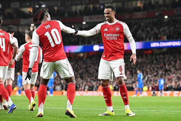 阿森纳欧冠淘汰赛力克强敌晋级下一轮展现统治